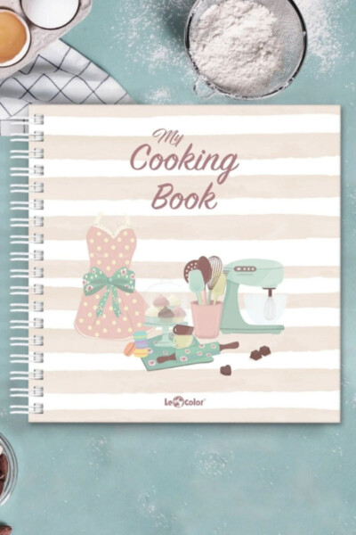 100 Recipe Cookbook Spiral Bound - 1