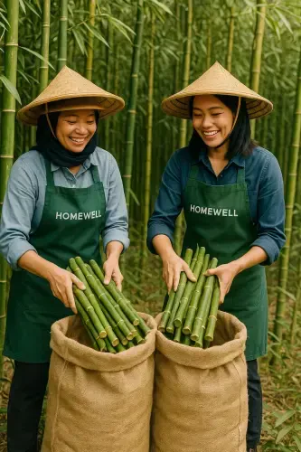 %100 SAF BAMBU HİPOALERJENİK ÇİFT KİŞİLİK UYKU SETİ GRİ-gri - HOMEWELL (1)