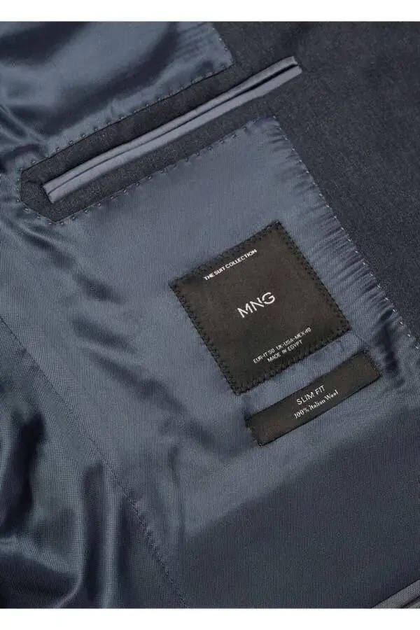 100% шерстяной блейзер - 6