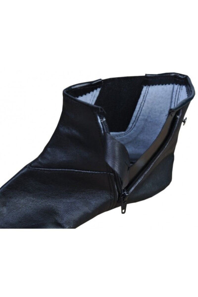 100% Sheepskin Single Zippered Miflon Boot - 2