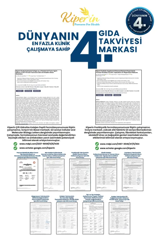 100% Sof va Tabiiy Yuqori Bioaktiv Ikki tomonlama Gidrolangan Kollagen Peptidlarini o'z ichiga olgan Parhez Qo'shimchasi (50 kunlik) - 3