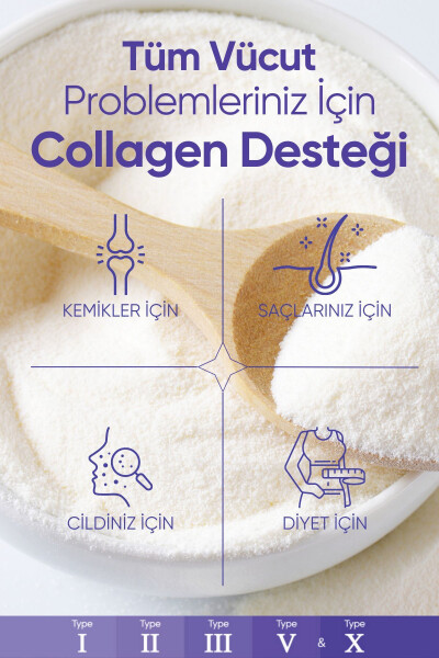 100% sof va tabiiy yuqori bioaktiv kollagen peptidlaridan tashkil topgan diet qo'shimchasi. 30 kunlik foydalanish uchun. - 5