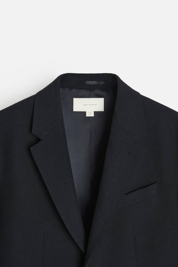 100% Wool Navy Blazer - 10