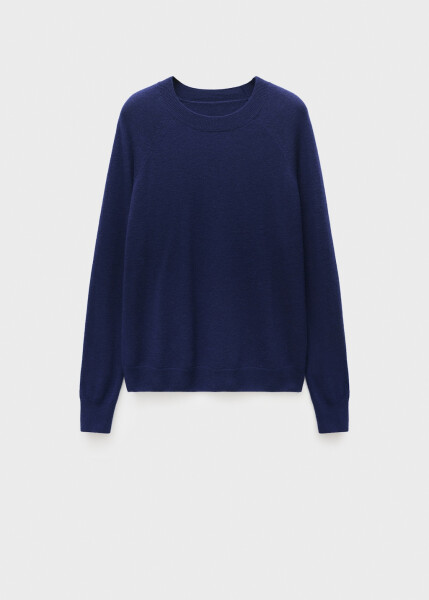 100% wool sweater - Ecru - 1