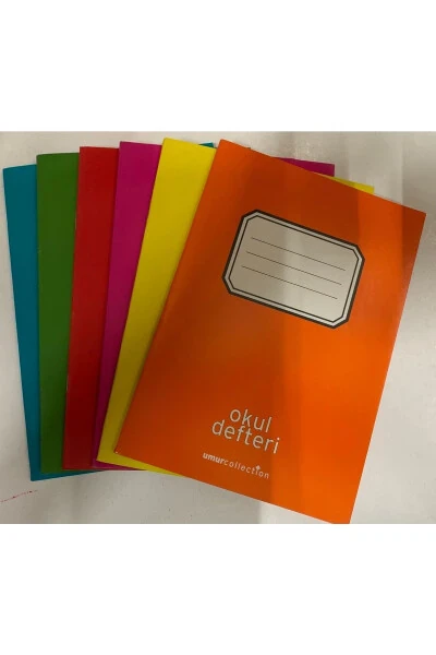 100 Yaprak A5 Çizgili Defter Tek Ortalı 1 Adet - UMUR