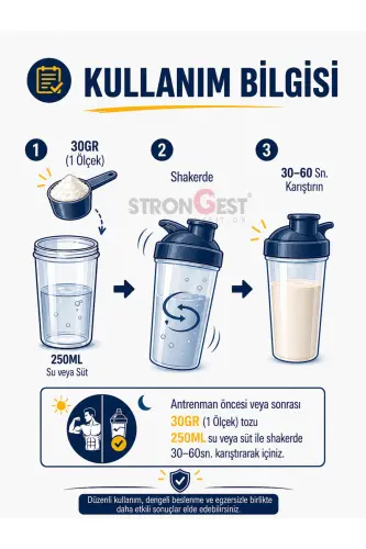 100% zardob oqsili kukun, 420 gr, 14 ta porsiyalar, qulupnay lazzatli - 5