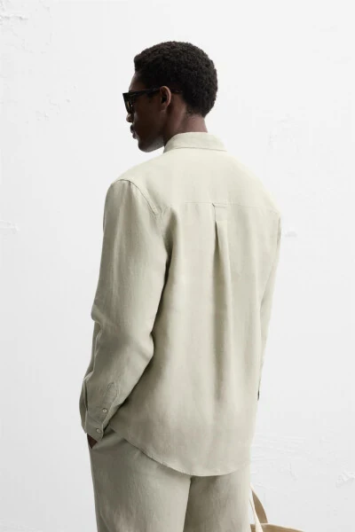 100% ZIG'IR KO'YLAK - Och bej - 3