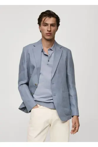 100% zig'ir tor tolali tor blazer ko'ylagi - 2