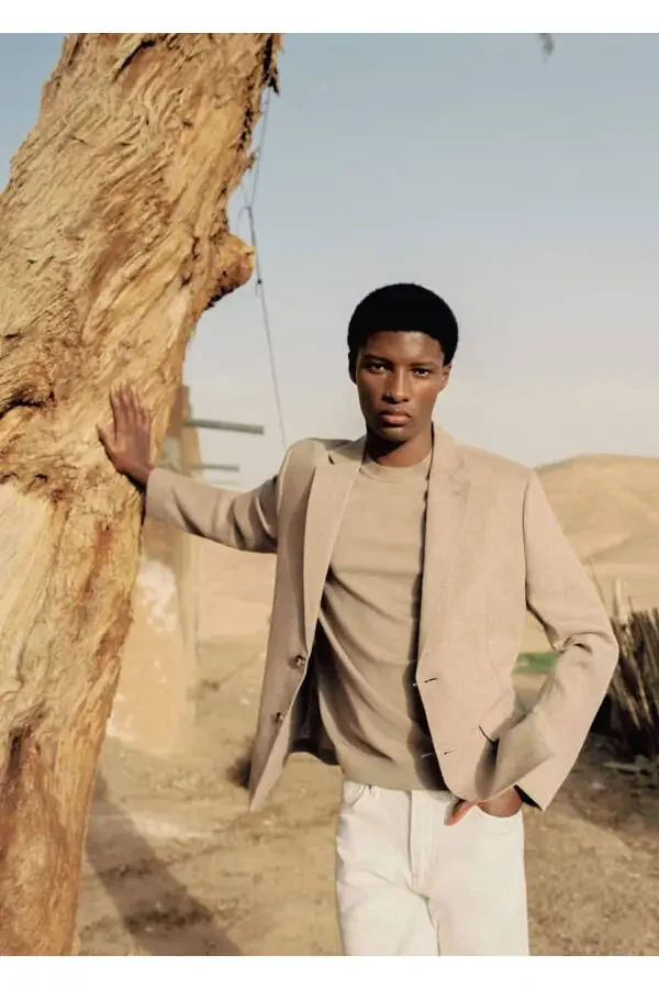 100% zig'ir torli ilmoqli blazer ko'ylagi - 7