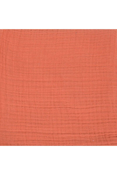 100x100 Çok Amaçlı Müslin Örtü 1 Adet - Turuncu - HOME HARMONY (1)