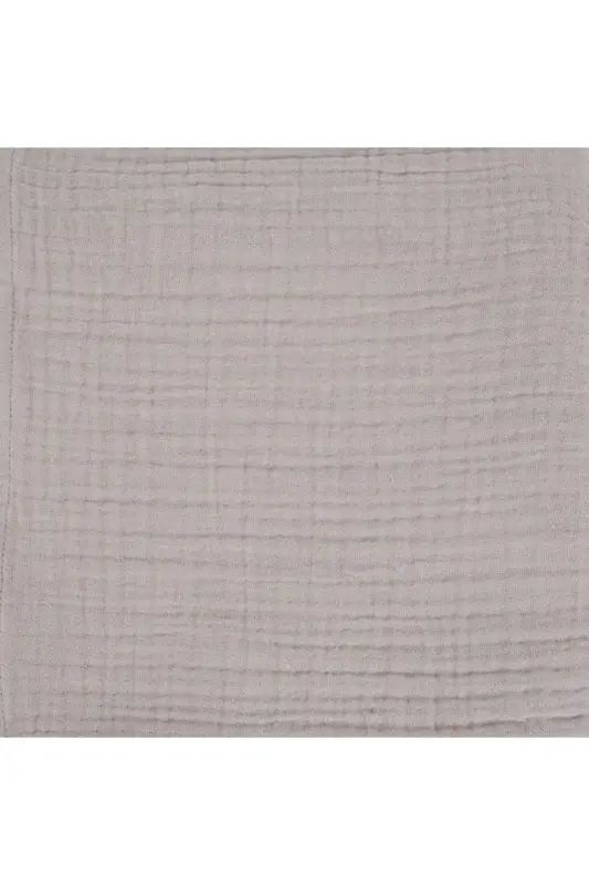 100x100 Ko'p maqsadli Muslin Yopingʻich 1 dona - Jigarrang - 2
