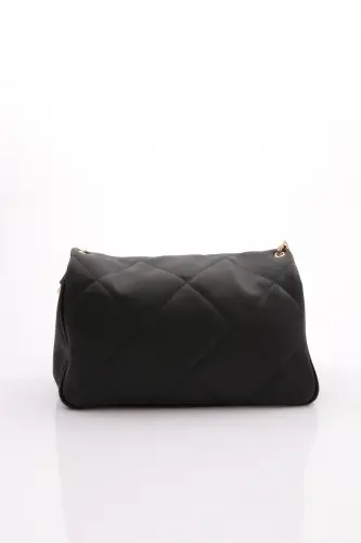 101010101 Women's Shoulder & Arm Bag-BLACK - 3