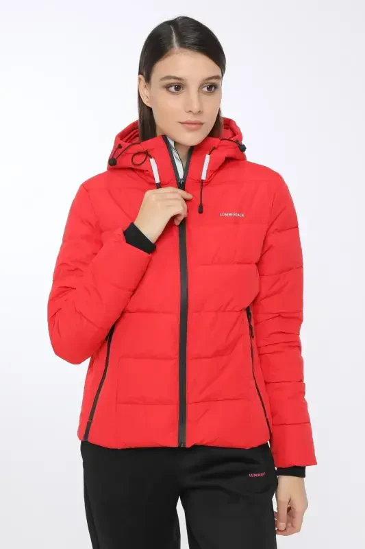 101044533 Sn31 Apreskı Coat Women's Jacket-RED - 1