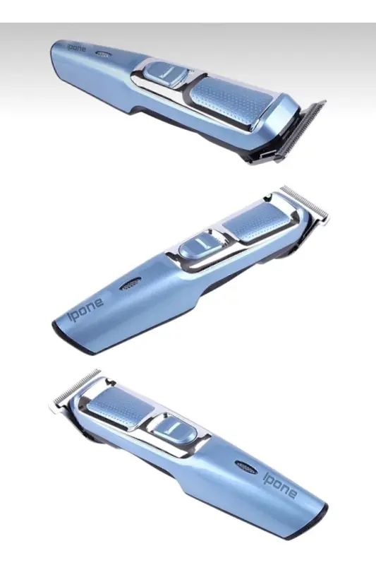 1017 Saç Sakal Lazer Epilasyon Öncesi Tüy Kısaltma Makinesi Çizim Tıraş Makinesi-MAVİ - 2