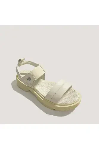 1020 Women's Leather Sandals - Black - 36-BLACK - MAMMAMIA (1)