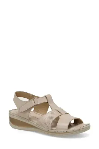 105126.Z4FX Beige Women's Comfort Sandal - POLARIS (1)