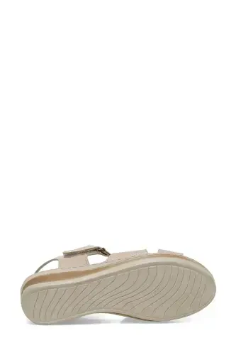 105126.Z4FX Beige Women's Comfort Sandal - 6