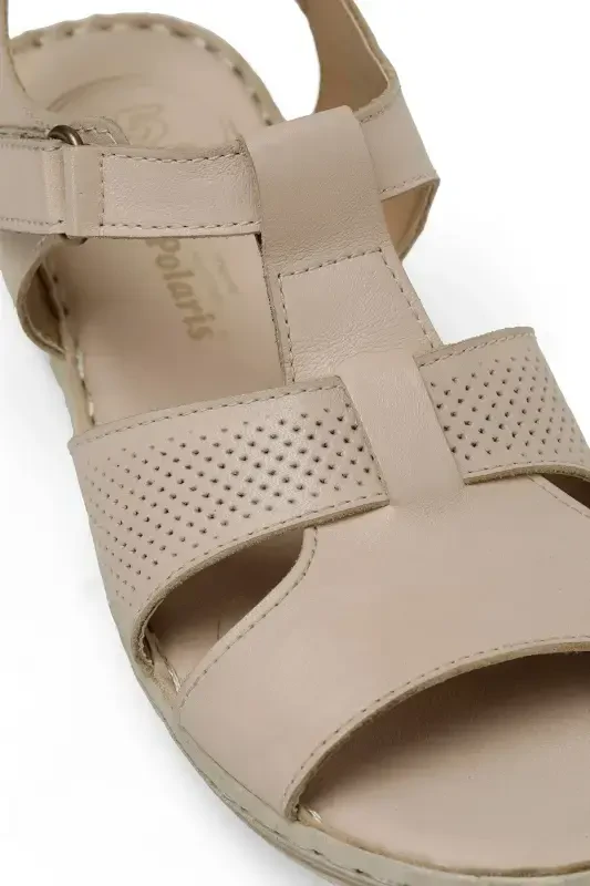 105126.Z4FX Beige Women's Comfort Sandal - 7