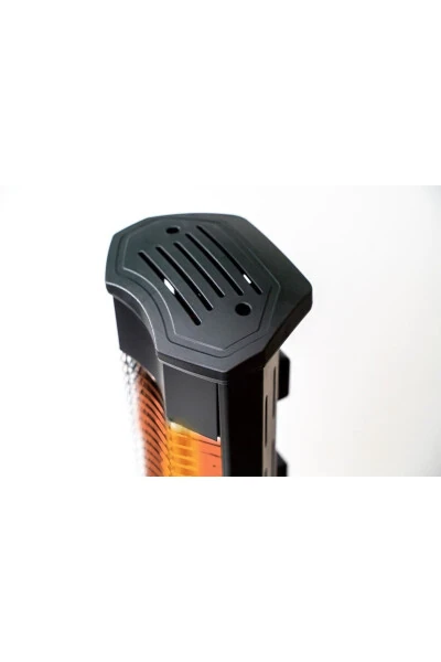 10552 Вертикальный нагреватель с корпусом из листовой стали 2000 Вт Черный - 3