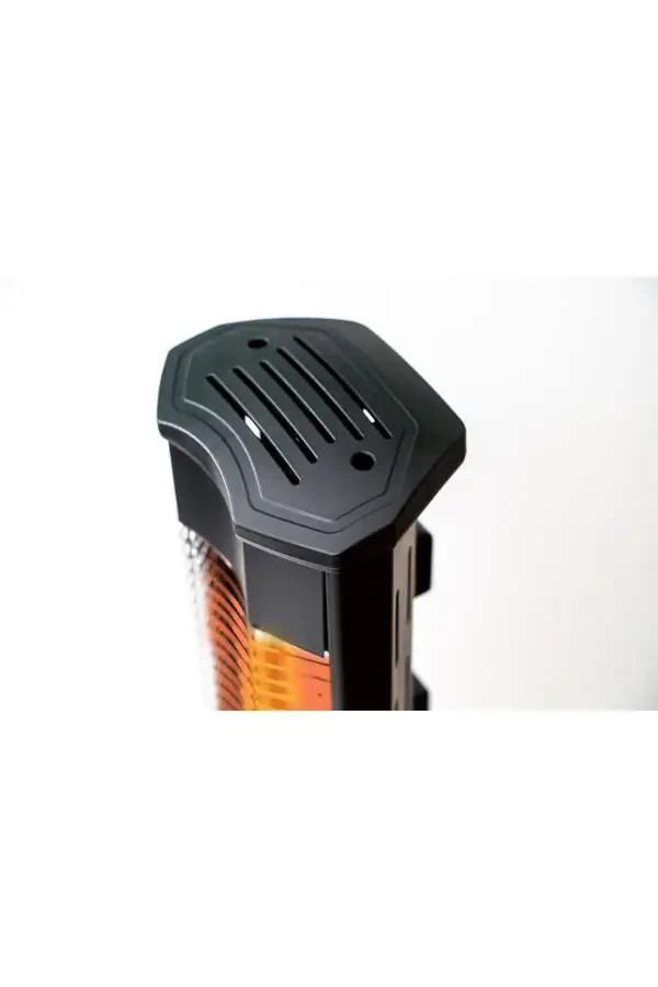 10552 Вертикальный нагреватель с корпусом из листовой стали 2000 Вт Черный - 3