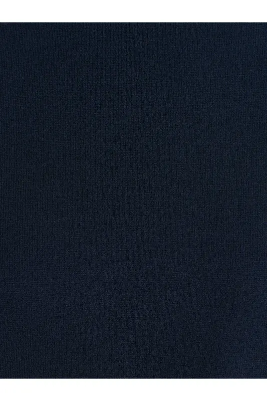 10633 Bisiklet Yaka Yünlü Basic Triko Kazak-Laci Mel. - Laci Mel. - 4