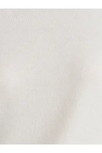 10633 Crew Neck Basic Knit Sweater-Ecru-Ecru - 4