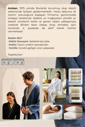 10'lu Düz Beyaz El Havlusu - 50x90 Cm, 225 Gr, %100 Pamuk, Spa Ve Otel Havlusu - Beyaz - 3