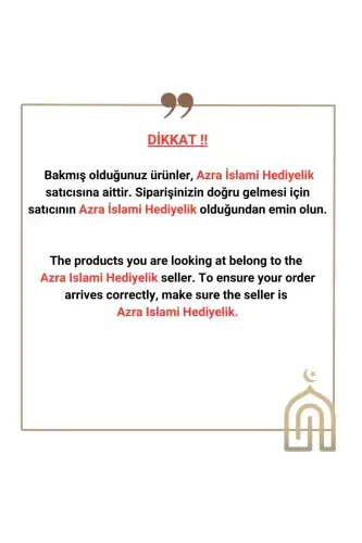 10'lu Paket Kadın Umre, Hac Hediyelik Seti, Pamuk Tülbent, Cam İnci Tesbih, Taşlı Zikirmatik-Vizon - 4