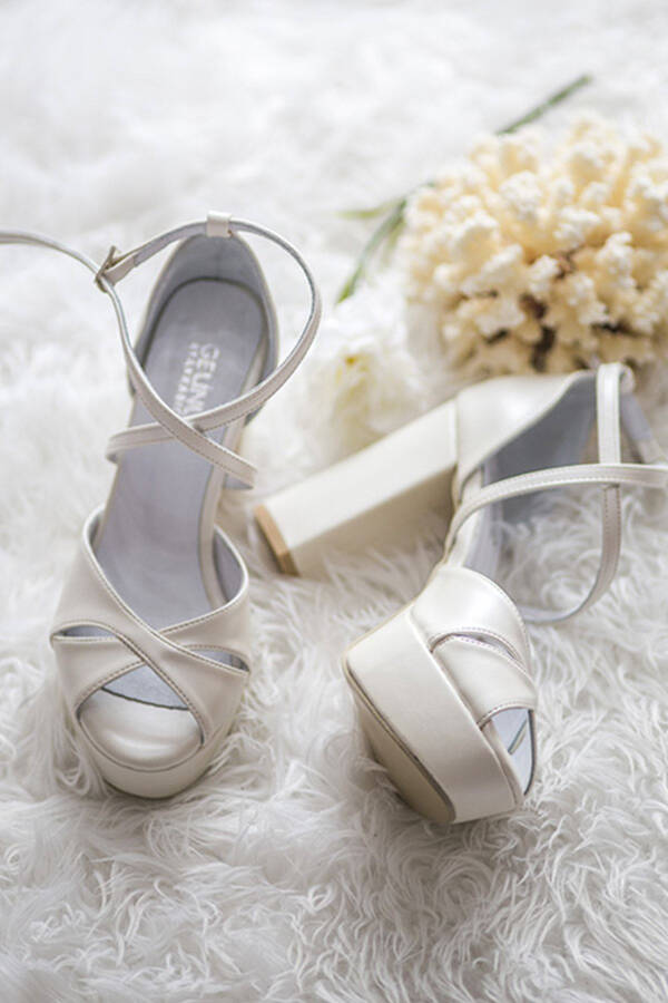 11 Cm Wedding Shoes with Running Guarantee - 2