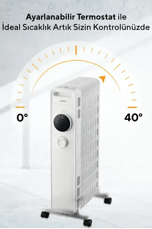 11 Fin Oil Radiator - 5