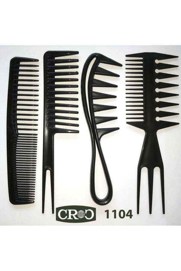 1104 Styling Comb Set 4-piece - 2