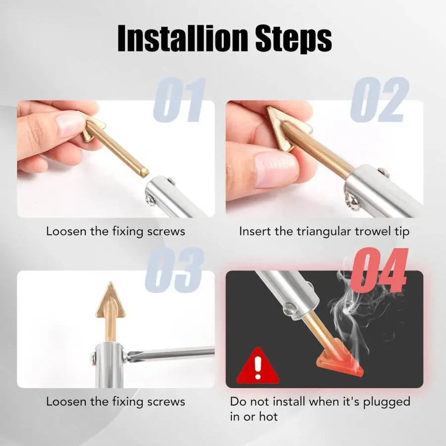 110V/100W Plastic Welding Kit - Includes Plastic Welder, 40 Welding Rods, Multiple Tips, and Accessories - Ideal for Car Bumpers, Dashboards, Kayaks, and More - Fast Heating, Easy to Use for Beginner - 11