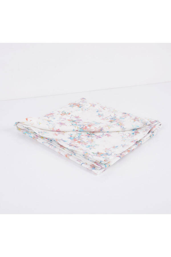 110x110 Colourful Stars Muslin Multi-Purpose Cover 1 Piece - 1
