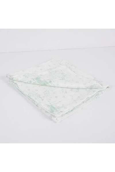 110x110 Oylik Muslin Ko'p Maqsadli Ro'mol 1 Dona - HOME HARMONY