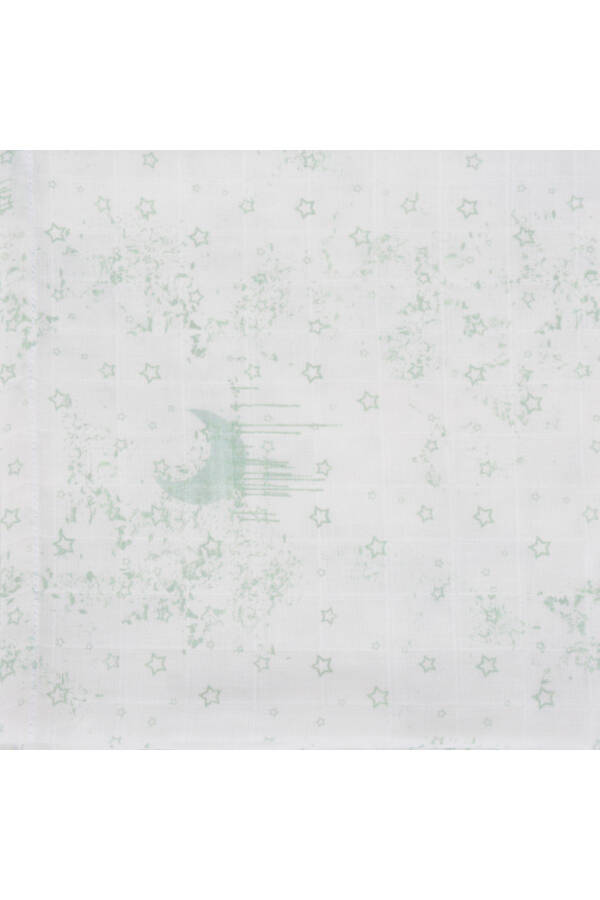 110x110 Oylik Muslin Ko'p Maqsadli Ro'mol 1 Dona - 2