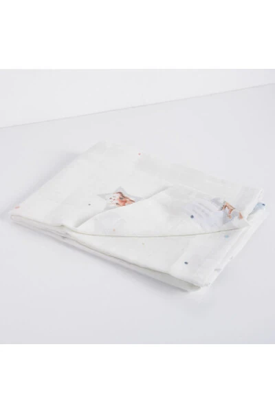 110x110 Starheads Muslin Ko'p Maqsadli Choyshab 1 Dona - HOME HARMONY