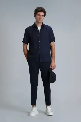 111190328 Karl Spor Erkek Chino Pantolon Slim Fit Erkek Pantolon LACİVERT - Lacivert - LUFIAN (1)