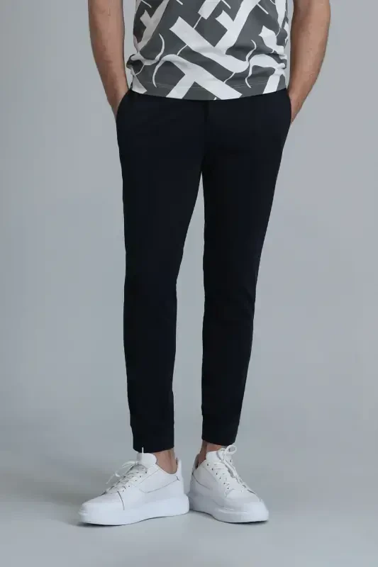 Pito Jogger Pantolon Tailored Fit Lacivert-Lacivert - 2