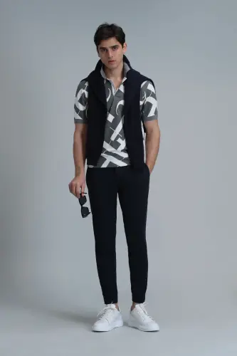 Pito Jogger Pantolon Tailored Fit Lacivert - Lacivert - 5