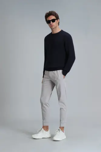 111190330 Pito Jogger Pants Tailored Fit Men's Pants STONE-Stone - 3