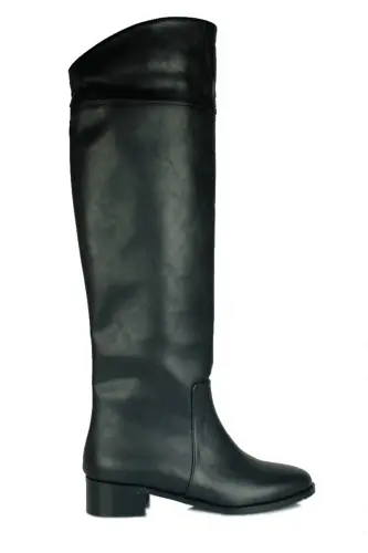111760 014 Women's Black Large & Small Size Boots - FITBAS (1)