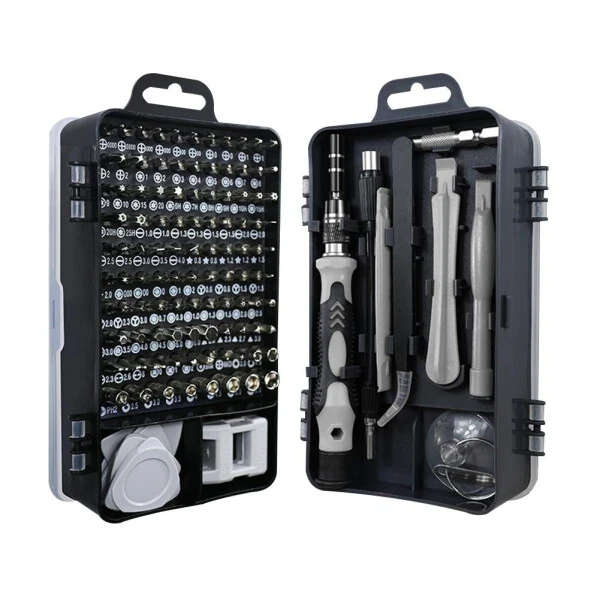 115-in-1 Magnetic Precision Screwdriver Set Hex Torx Device Repair Tool Kit H7M3 - VOPPV
