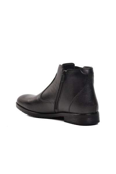 1196063-24K Siyah Floter Hakiki Deri Erkek Bot - 4