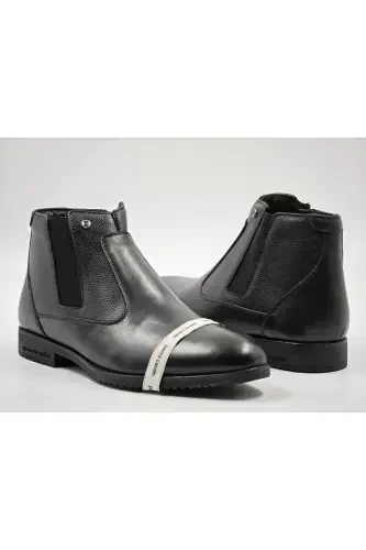 1196063 S Exclusive Erkaklar Teri Botlari - PIERRE CARDIN (1)