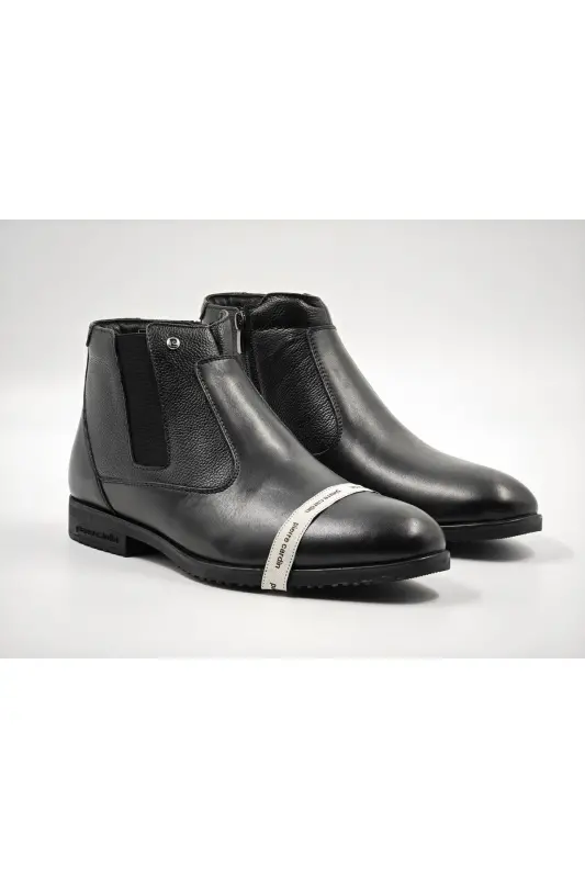 1196063 S Exclusive Men's Leather Boots - PIERRE CARDIN