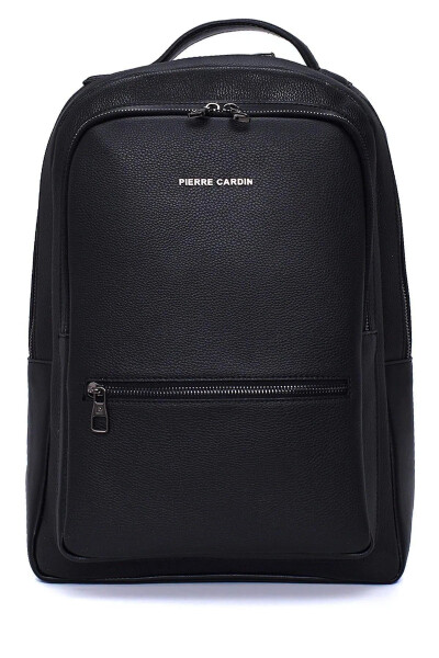 1198 Unisex Backpack Laptop Bag Document Bag Black - 1