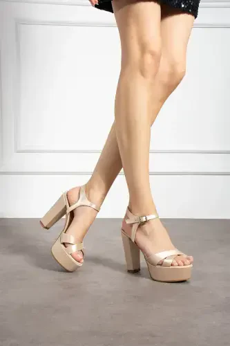 12 Cm Gold Satin, Run-Proof-Gold - 1