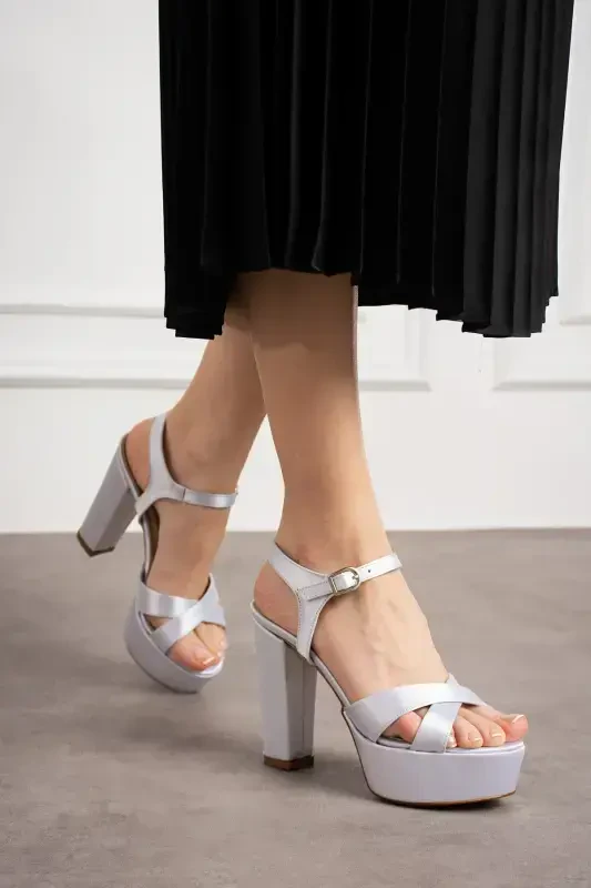 12 Cm Gray Satin, Run Proof Guaranteed. - gray satin - 3