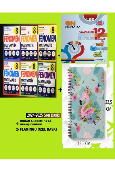 12 Deneme-flamingo Defter-fenomen 8. Sınıf Lgs Matematik 1.2.3.4.5.6 Fasikül (ÖZETLİ) Soru Bankası - 4