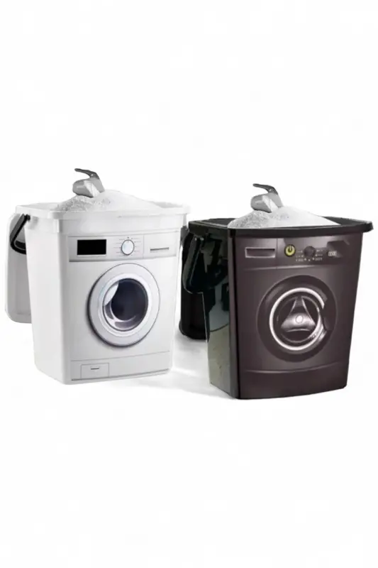 12 Liter Decorative Detergent Container - 6 x 6l Machine Shaped - 3